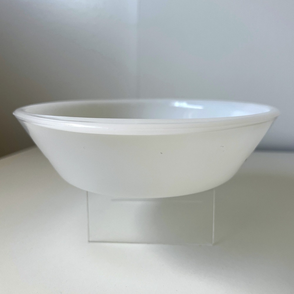 Vintage Glasbake Green Daisy Divided Milk Glass Serving Casserole Dish J2352 - Picture 4 of 16